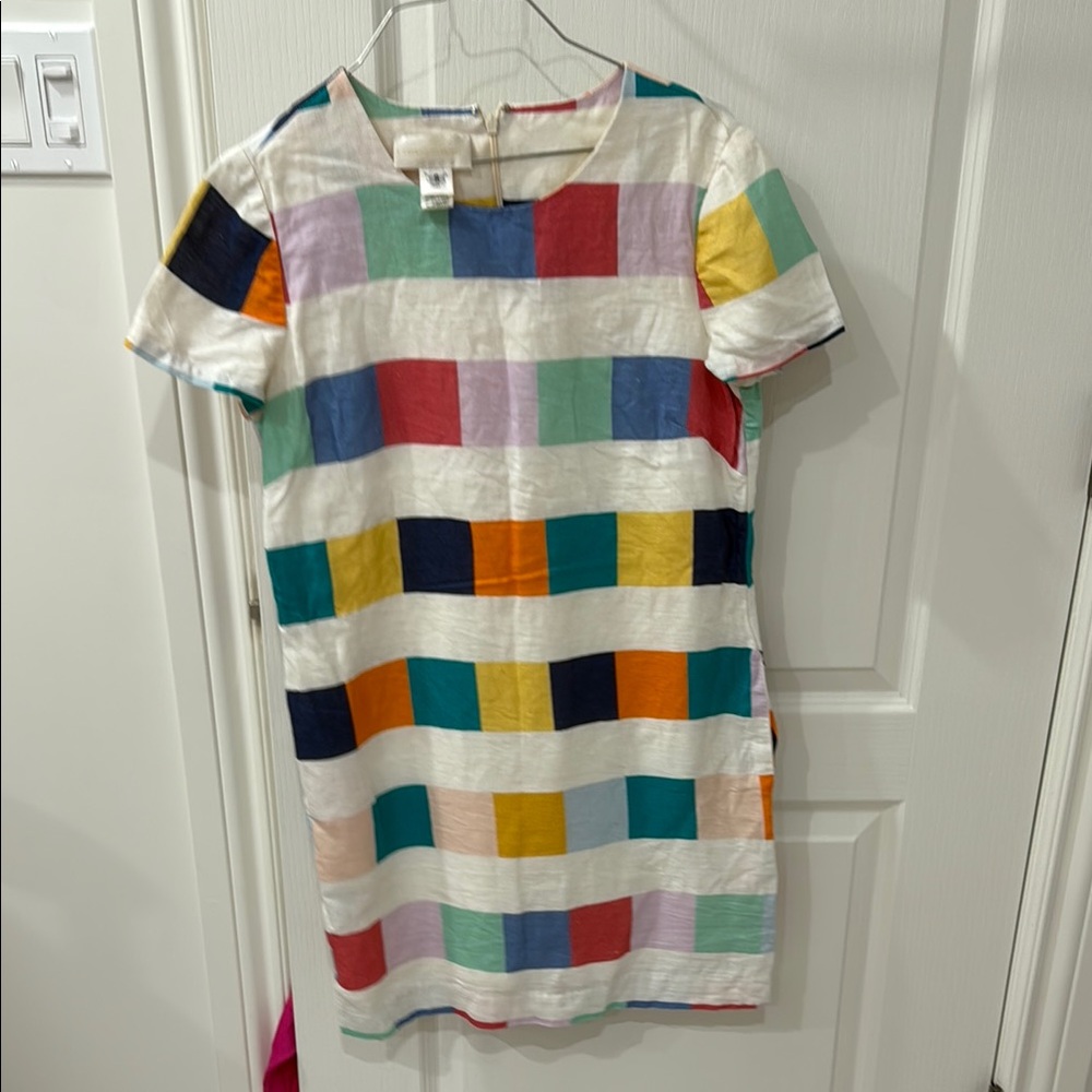 Corey Lynn Calter Colorful Geometric Dress
